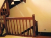 schody drewniane + balustrada