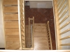 Klatka schodowa - schody drewniane